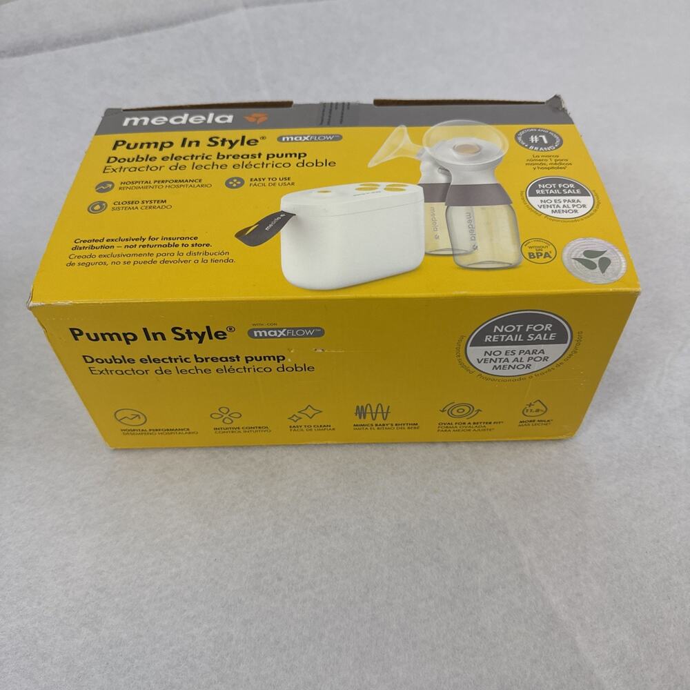 Medela Pump In Style MaxFlow Double Electric Breast Pump Open Box